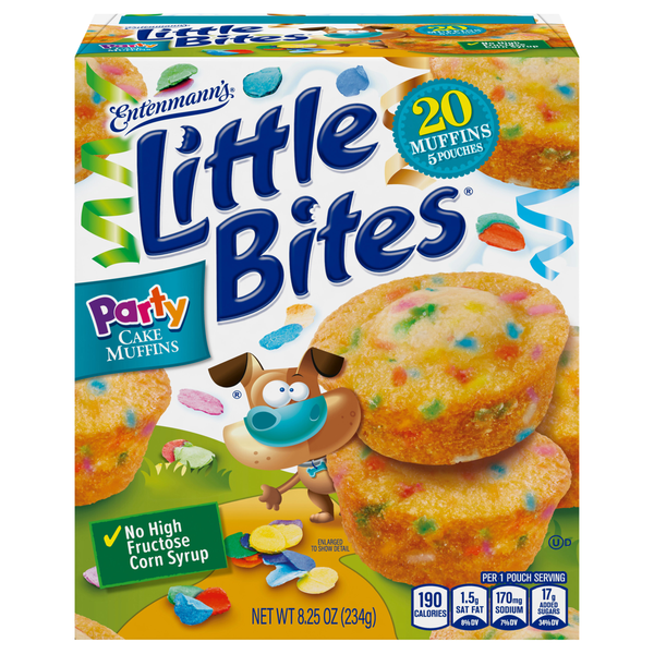 Entenmann's Little Bites Party Cake Mini Muffins - 5 ct