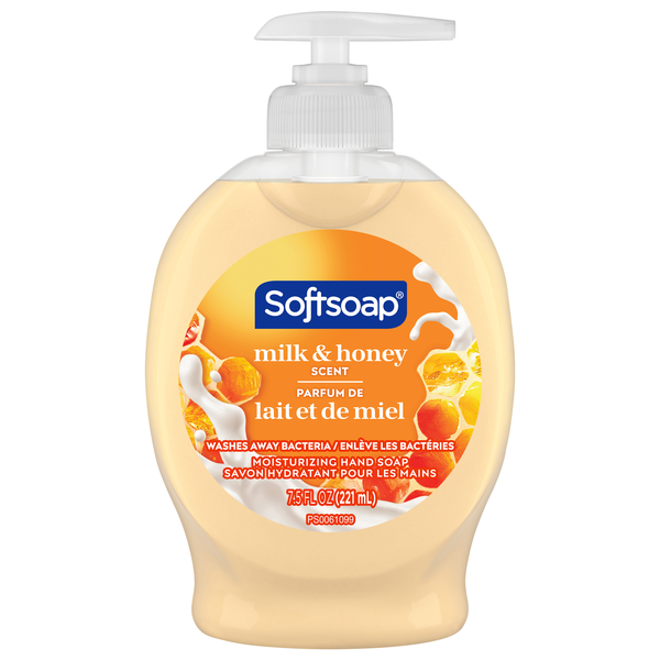 Softsoap Milk & Honey Scent Moisturizing Liquid Hand Soap