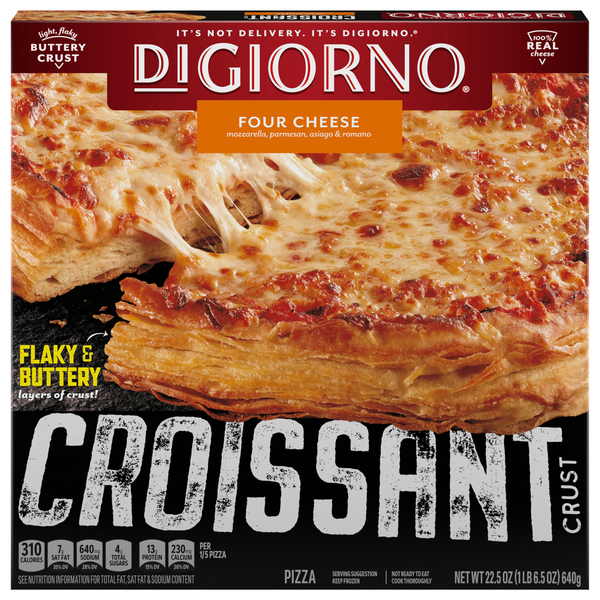 DiGiorno Croissant Crust Four Cheese Pizza Frozen