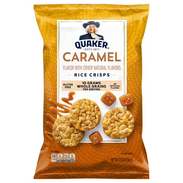 Quaker Rice Crisps Caramel Gluten Free