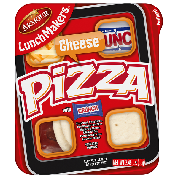 Armour LunchMakers Cheese Pizza