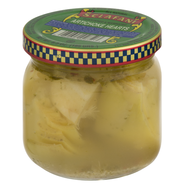 Sclafani Quartered & Marinated Artichoke Hearts