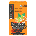 Clipper Organic Caffeine Free Orange & Turmeric Herbal Tea Bags