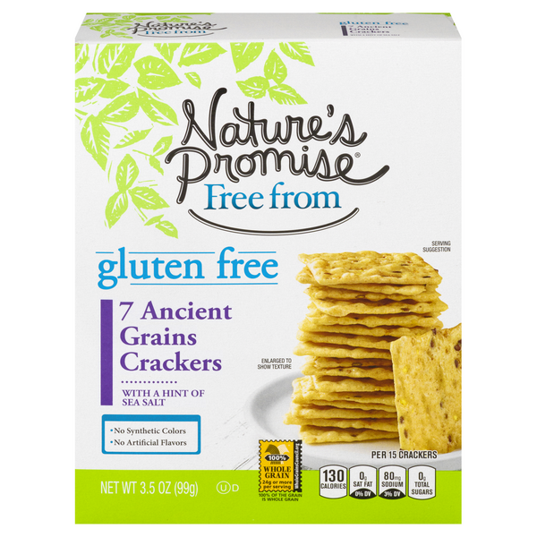 Nature's Promise Gluten Free 7 Ancient Grain Crackers