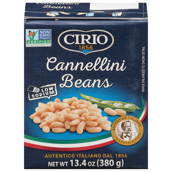 Cirio Low Sodium Cannellini Beans