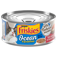 Friskies Ocean Favorites Meaty Bits Salmon & Shrimp Adult Wet Cat Food