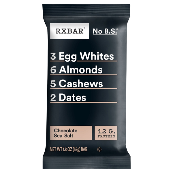 RXBAR Chocolate Sea Salt 12g Protein Bar