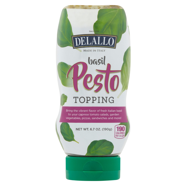 DeLallo Basil Pesto Topping