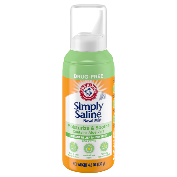 Arm & Hammer Simply Saline Moisturize & Soothe Nasal Mist