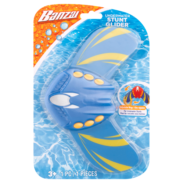 Banzai Underwater Stunt Glider Ages 3+ Blue
