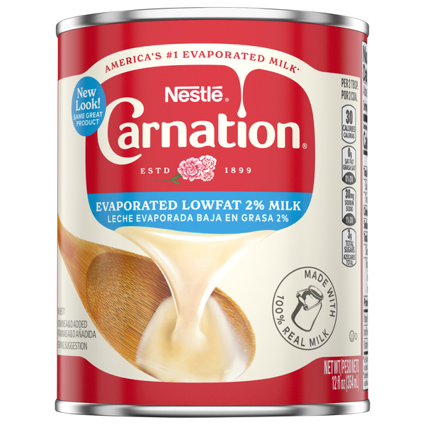 Carnation Evaporated Milk 2% Low Fat