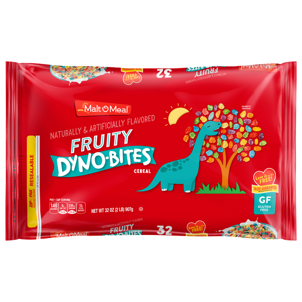 Malt-O-Meal Gluten Free Fruity Dyno-Bites Cereal Super Size