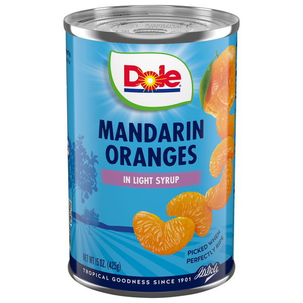 Dole Mandarin Oranges in Light Syrup