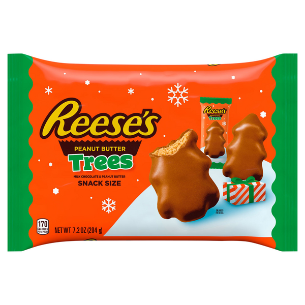 Save on Reese's Christmas Trees Milk Chocolate & Peanut Butter Candy