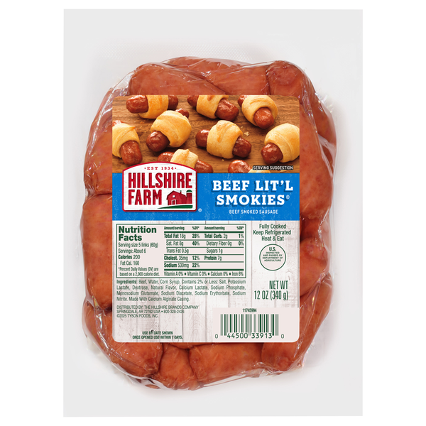 Hillshire Farm Lit'l Smokies Smoked Beef Sausage