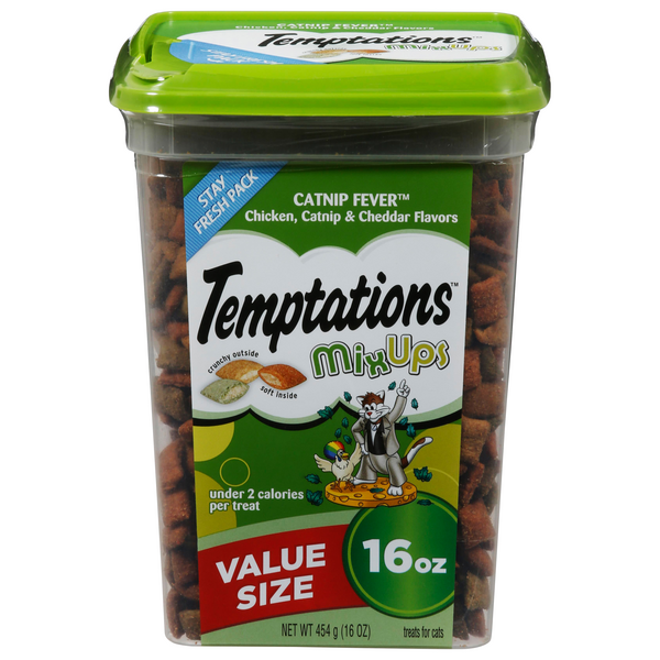 Save on Temptations MixUps Catnip Fever Chicken Catnip & Cheddar