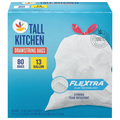 Stop & Shop Tall Kitchen Drawstring Trash Bags 13 Gallon
