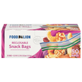 Food Lion Snack Bags Reclosable