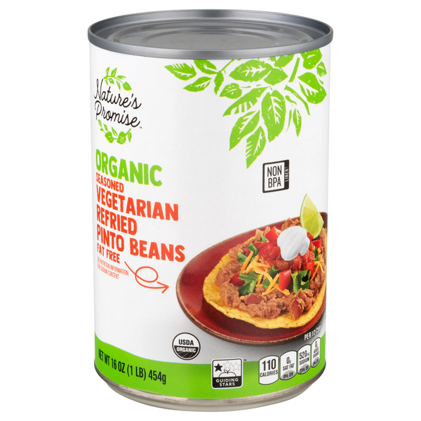 Nature's Promise Organic Vegetarian Refried Pinto Beans