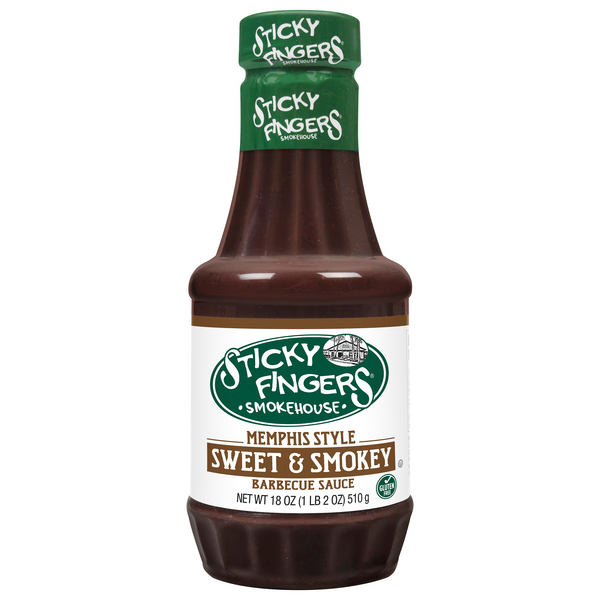Sticky Fingers Smokehouse Memphis Style Barbecue Sauce