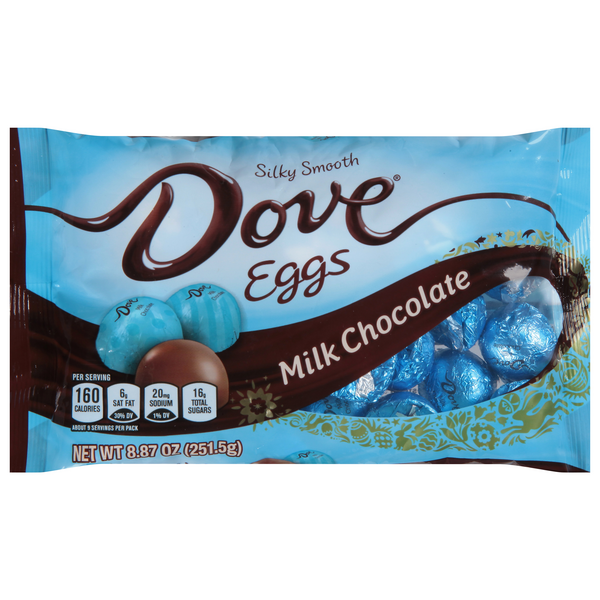 DOVE Milk Chocolate Eggs Easter Candy