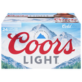 Coors Light Lager Beer - 24 pk