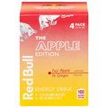 Red Bull Apple Edition Fuji Apple & Ginger Energy Drink - 4 pk