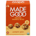 Made Good Organic Gluten & Nut Free Pumpkin Spice Granola BItes - 10 ct