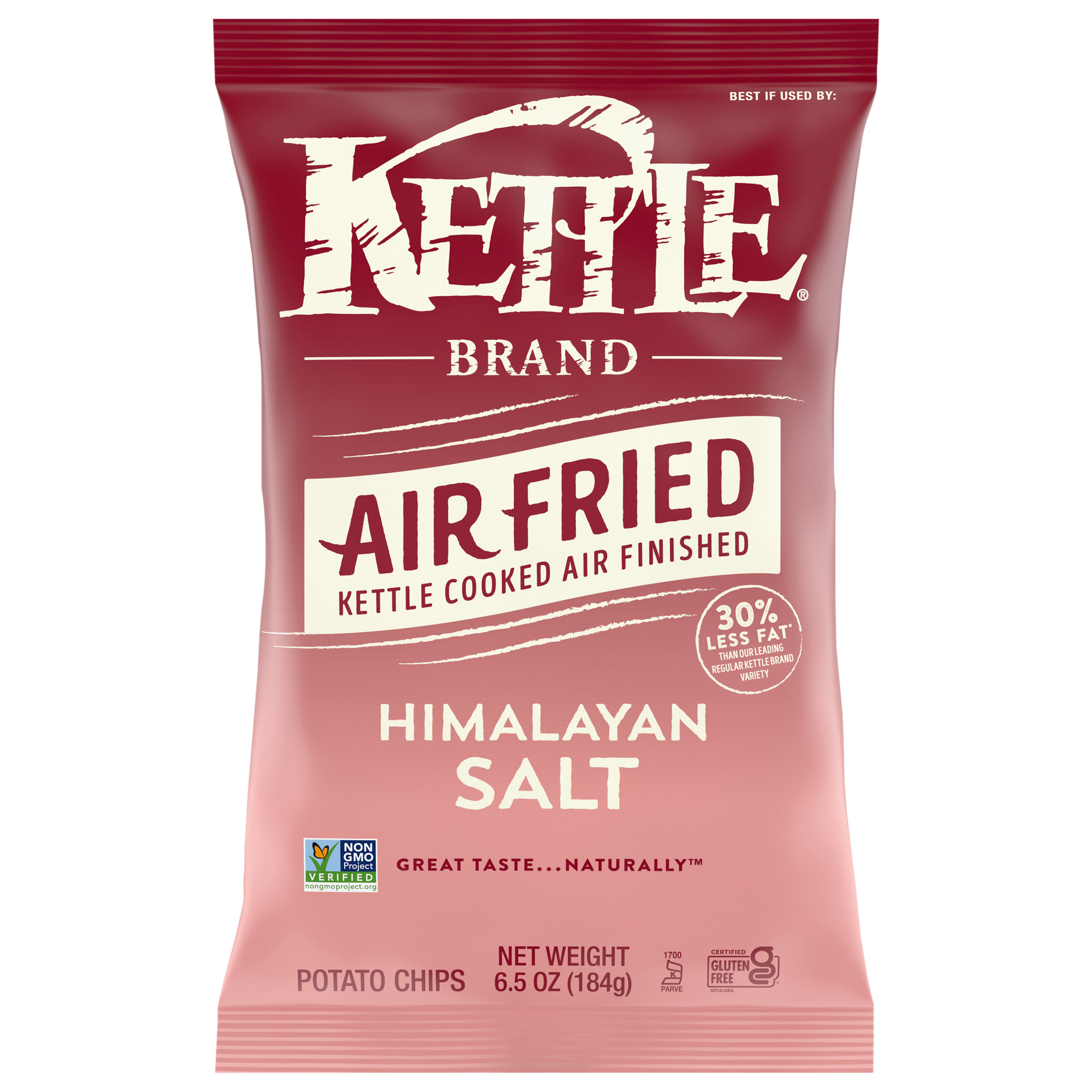 Kettle Brand Kettle Brand Air Fried Potato Chips Himalayan Salt