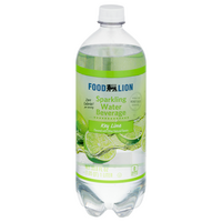 Food Lion Key Lime Sparkling Water Beverage