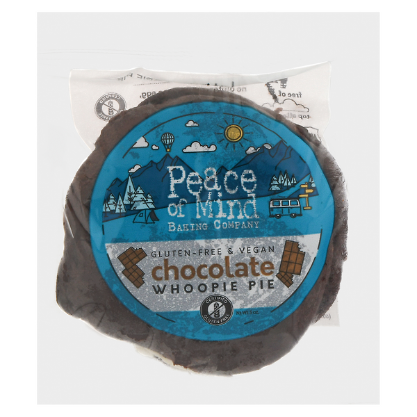 Peace Of Mind Gluten Free Vegan Chocolate Whoopie Pie Single Serve