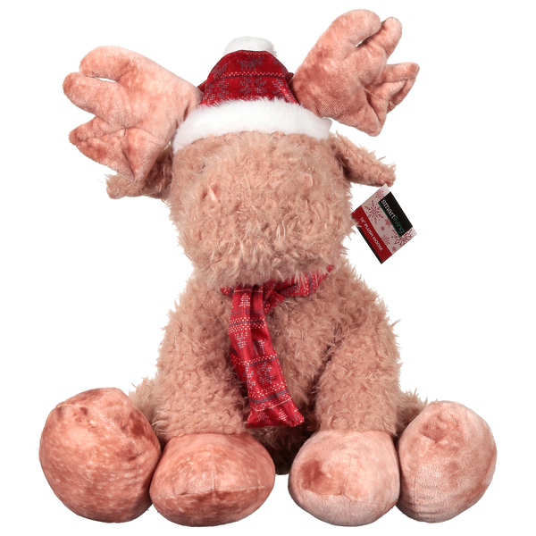 Smart Living Christmas Plush Moose