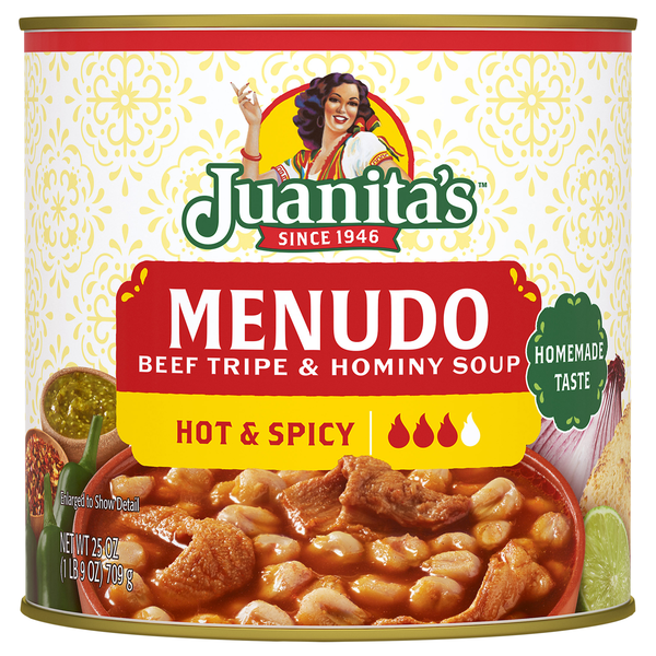 Juanita's Foods Hot & Spicy Menudo Soup
