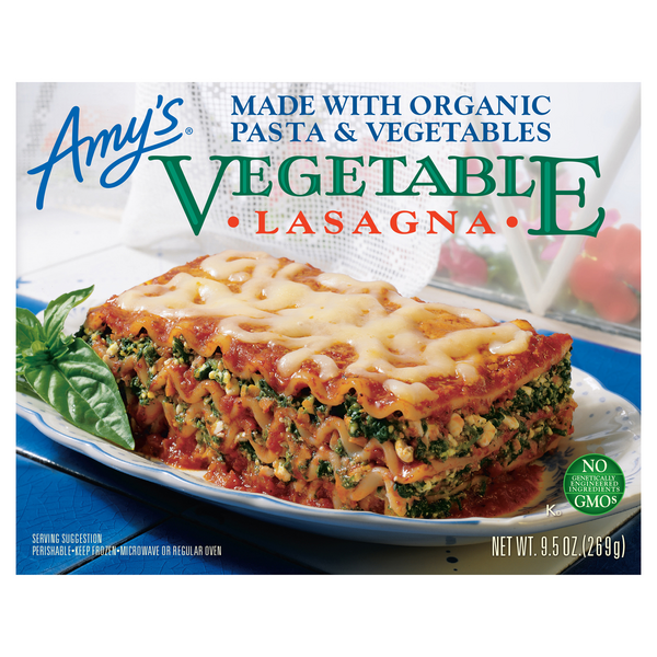 Amy’s Lasagna Vegetable Organic