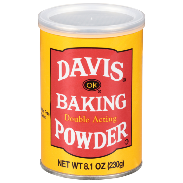 Davis Double Acting Baking Powder