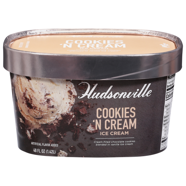 Hudsonville Cookies 'N Cream Ice Cream