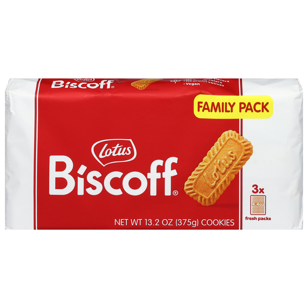 Lotus Biscoff Cookies Family Pack - 3 ct