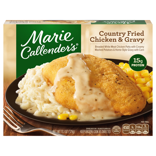 Marie Callender's Country Fried Chicken & Gravy Frozen Meal