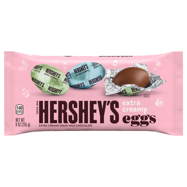 Hershey's Extra Creamy Chocolate Easter Candy Eggs