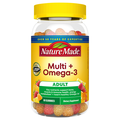 Nature Made Adult Strawberry Lemon Orange Multi + Omega-3 Gummies