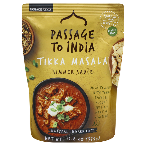 Passage To India Tikka Masala Simmer Sauce