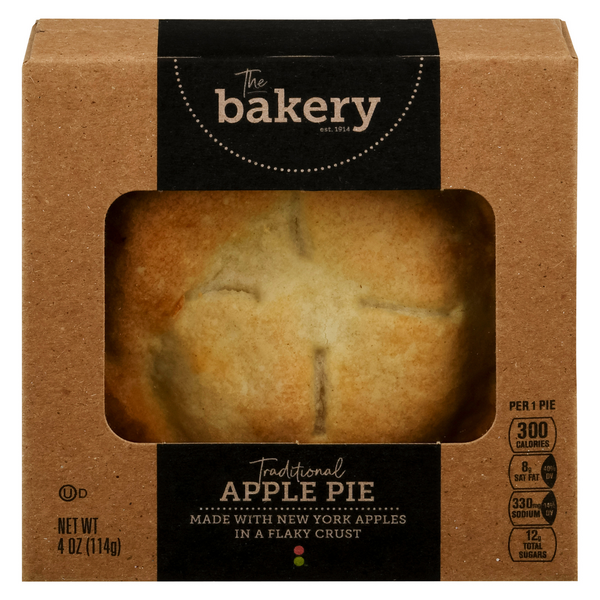 Stop & Shop The Bakery Traditional Apple Pie 4 Inch