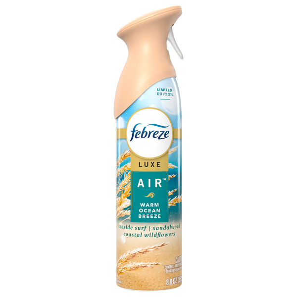 Febreze Air Luxe Warm Ocean Breeze Scent Air Freshener Spray
