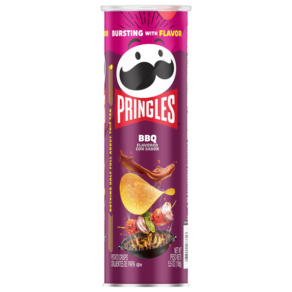 Pringles BBQ Potato Crisps Chips