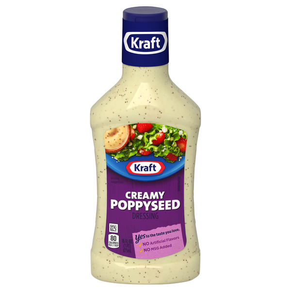 Kraft Creamy Poppy Seed Dressing