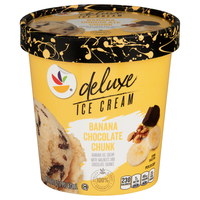Our Brand Deluxe Banana Chocolate Chunk Ice Cream