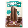 GoodPop Organic Dairy Free Chocolate Fudge Pops - 4 ct