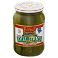 Bell-View Fancy Candied Sweet Dill Pickle Strips