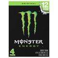 Monster Original Energy Drink - 4 pk