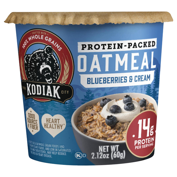Kodiak Protein Packed Blueberries & Cream Oatmeal Power Cup
